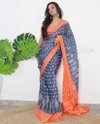 MG 350 Plain Linen Digital Printed Sarees Wholesale Price In Surat